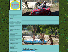 Tablet Screenshot of freizeitpark-nottensdorf.de